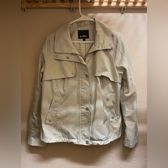 Sam Edelman cream utility womens mini duffel jacket - Picture 2 of 4